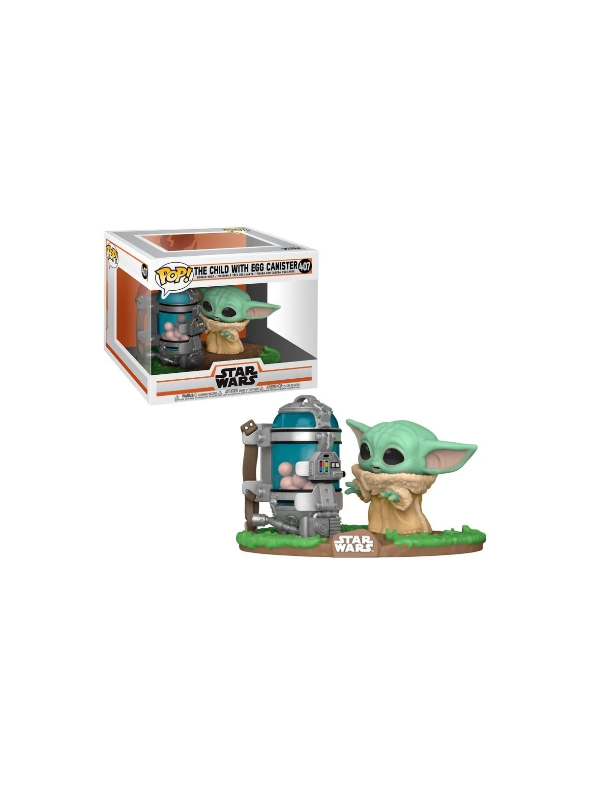 Comprar Funko POP! Star Wars Mandalorian Baby Yoda con Tarro Huevos (4