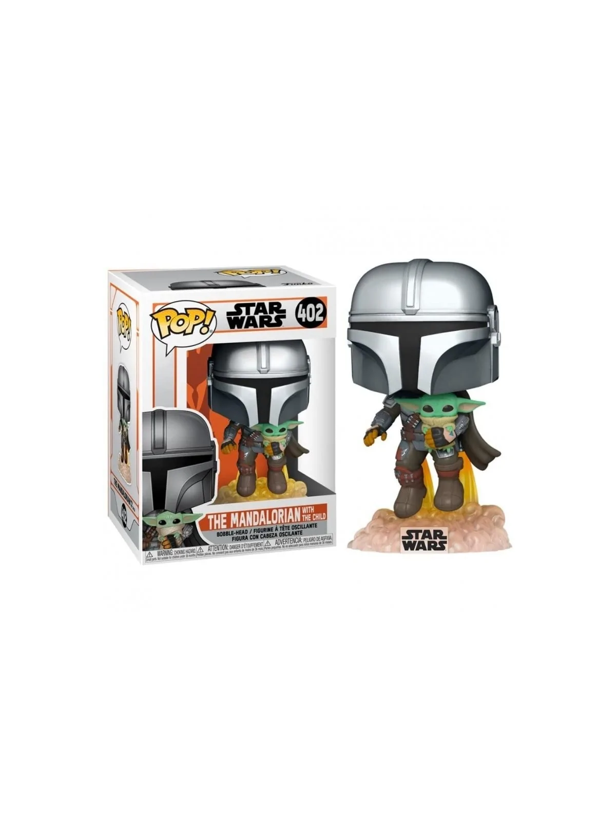 Compra Funko POP! Star Wars Mandalorian Volando con Jet & Baby Yoda (4