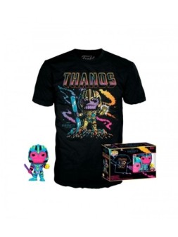 Funko POP & Tee XL Thanos (BKLT) - Marvel (909) de Funko en Funko Pop | La Cueva Roja