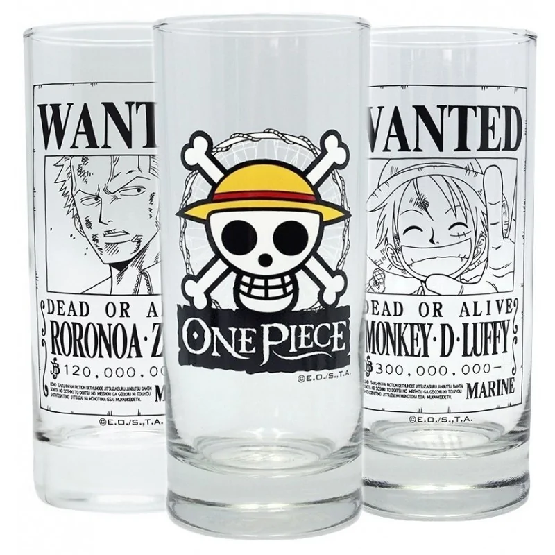 Comprar Set 3 Vasos One Piece barato al mejor precio 15,99 € de ABYSSE