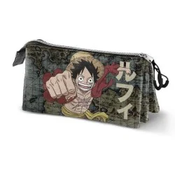 Compra Portatodo Triple 2.0 One Piece Map de KARACTERMANIA S.L. al mej
