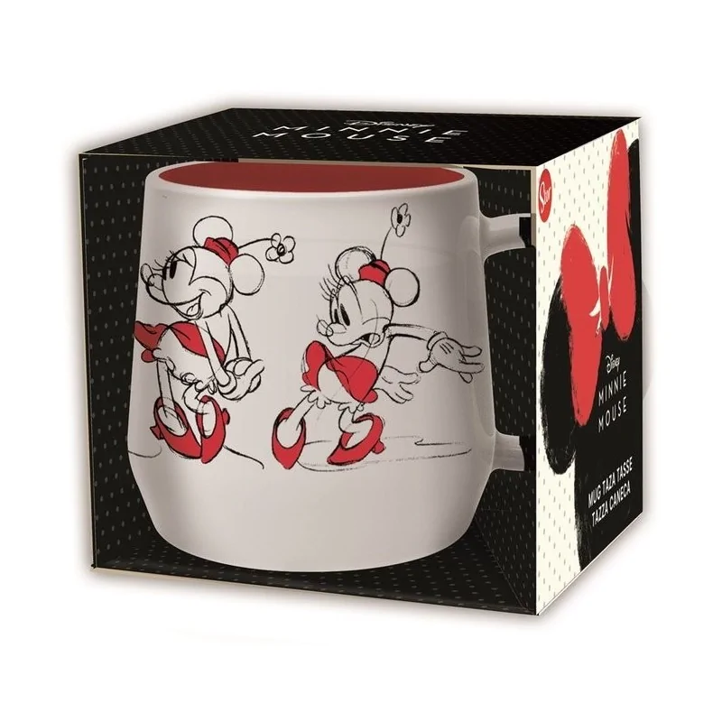 Comprar Taza Ceramica 360ml + Caja Regalo Minnie Retro Young Adult bar