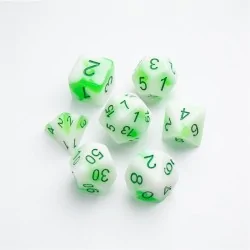 Compra Toxic Stones RPG Dice Set (7 pcs) de Gamegenic al mejor precio 