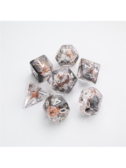 Shield & Weapons RPG Dice Set (7 pcs) de Gamegenic en Dados | La Cueva Roja