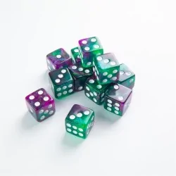 Compra Aurora D6 Dice Set 16 mm (12 pcs) de Gamegenic al mejor precio 