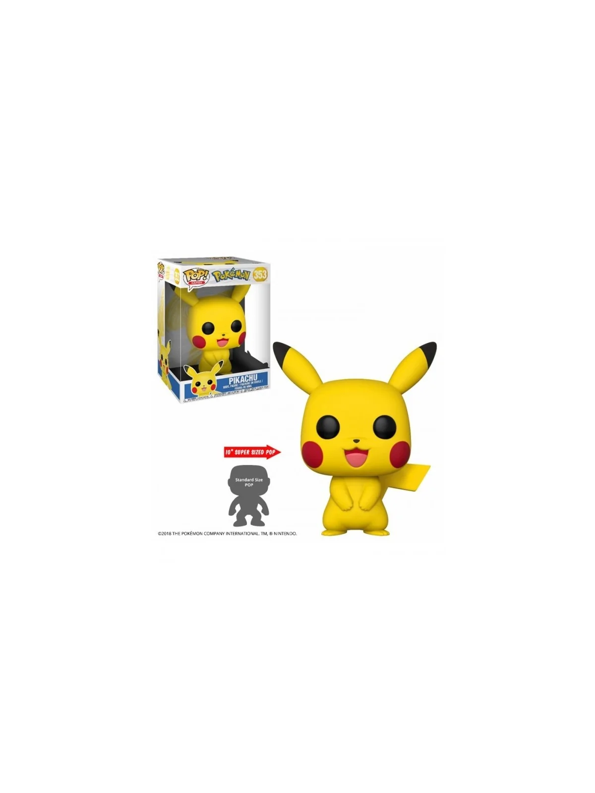 Comprar Funko POP! Pokémon: Pikachu 10" 25 Cm (353) barato al mejor pr