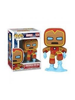 Funko POP! Marvel Navidad Galleta Jengibre Iron Man (934) de Funko en Funko Pop | La Cueva Roja