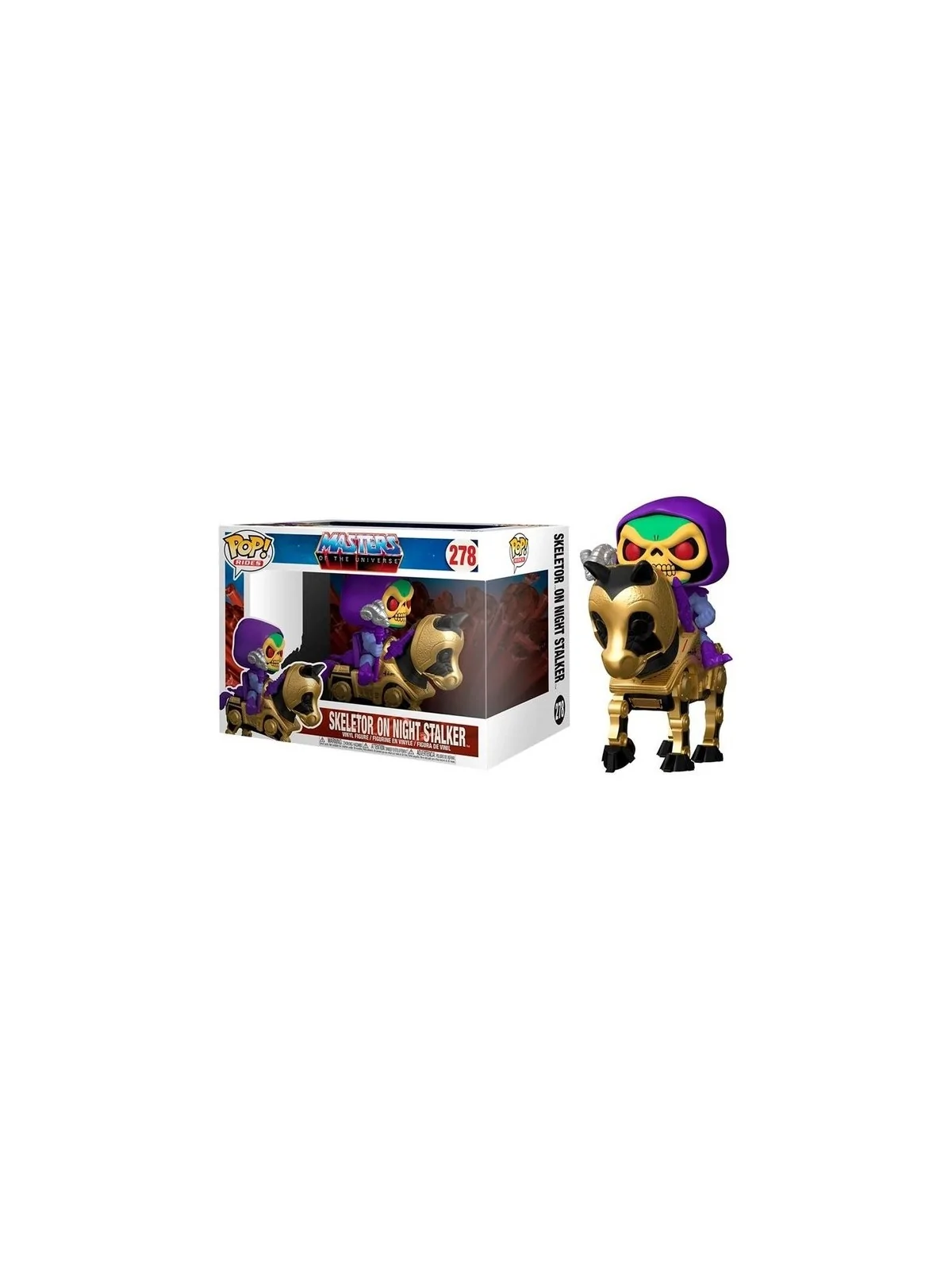 Compra Funko Pop! Masters of the Universe Skeletor Montado Night Stalk