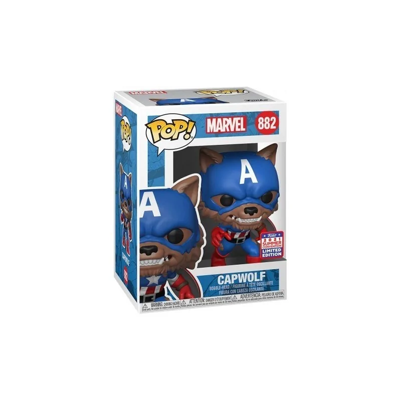 Comprar Funko POP! Marvel Capitan America Capwolf Edicion Limitada (88