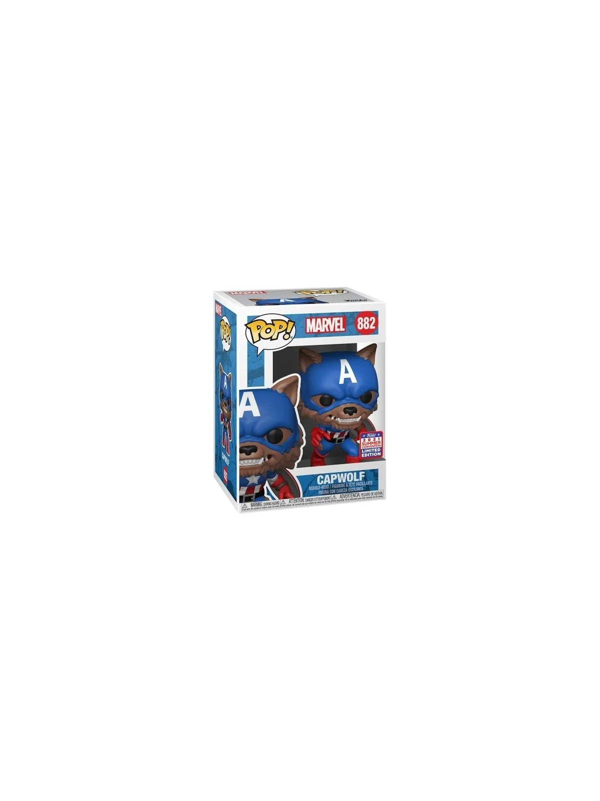 Comprar Funko POP! Marvel Capitan America Capwolf Edicion Limitada (88