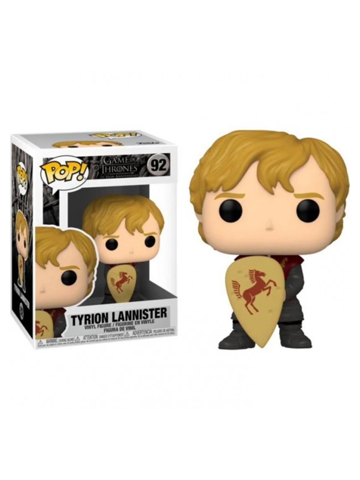 Compra Funko POP! Juego de Tronos Tyrion Lannister con Escudo (92) de 