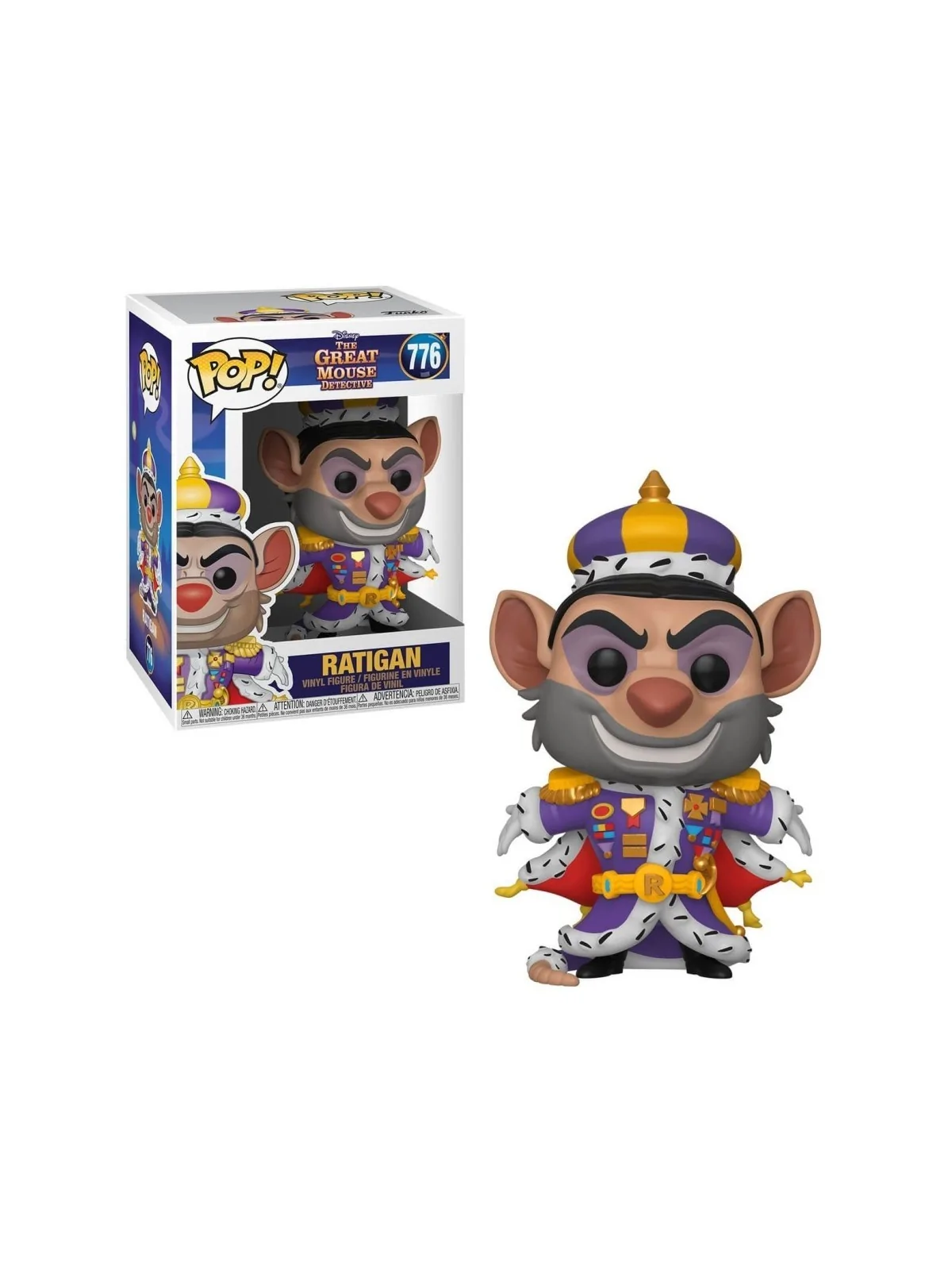 Compra Funko POP! Disney El Gran Detective Raton Ratigan (776) de Funk