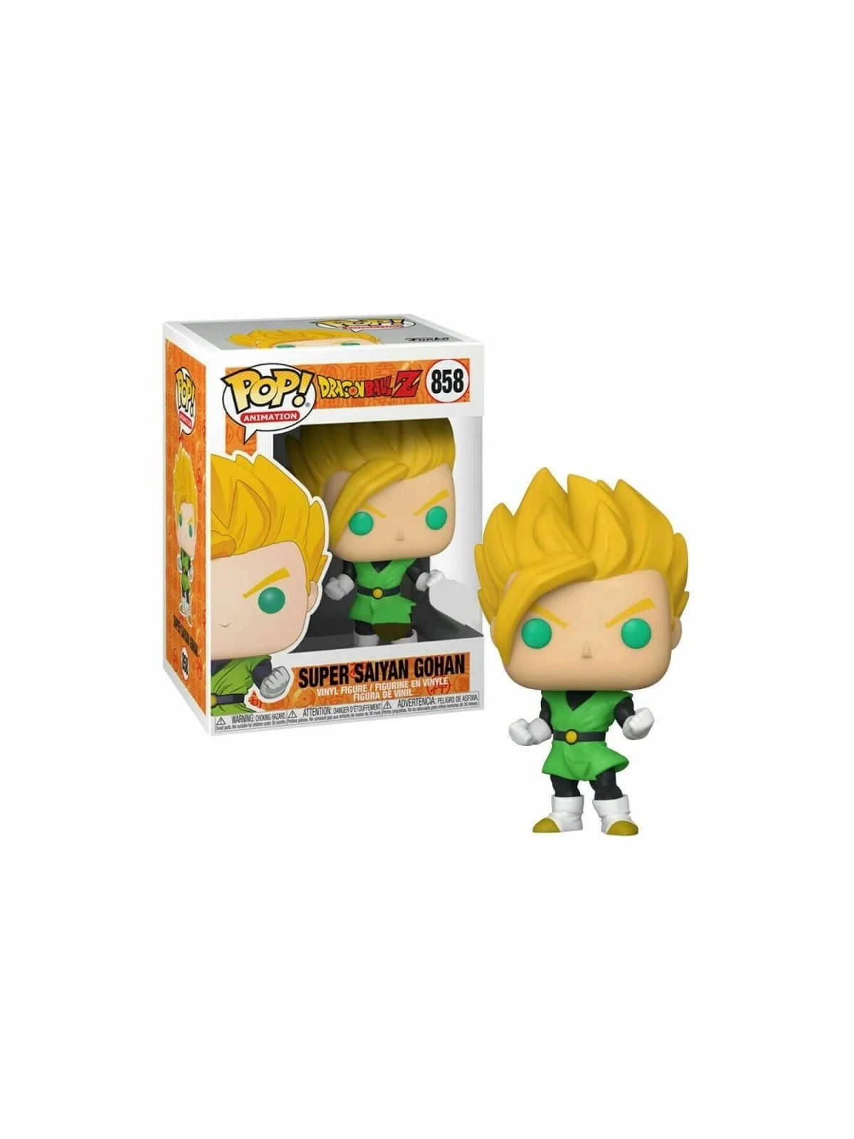Compra Funko POP! Dragon Ball Z: Super Saiyan Gohan (858) de Funko al 