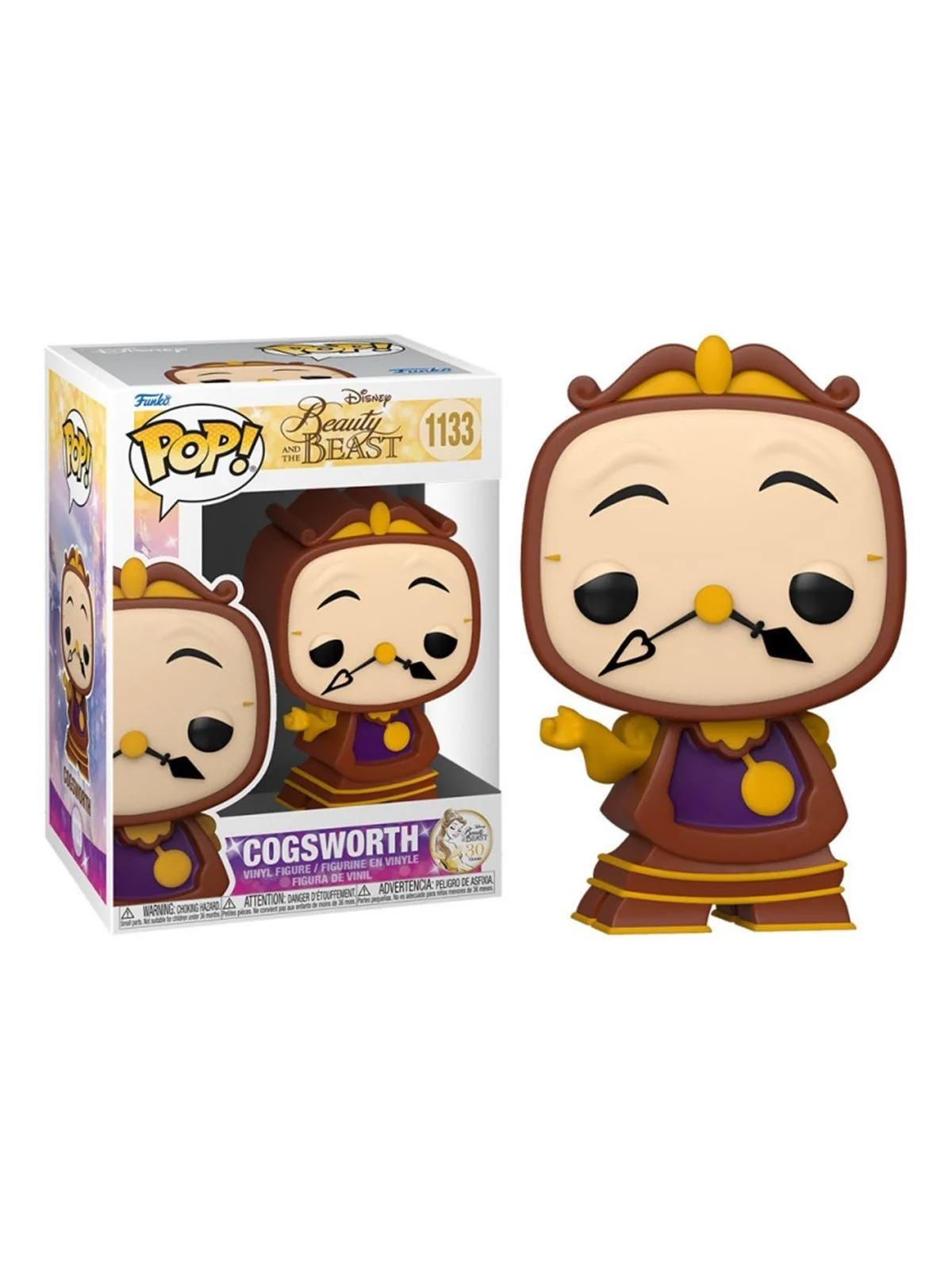 Comprar Funko POP! La Bella y La Bestia Cogsworth (1133) barato al mej