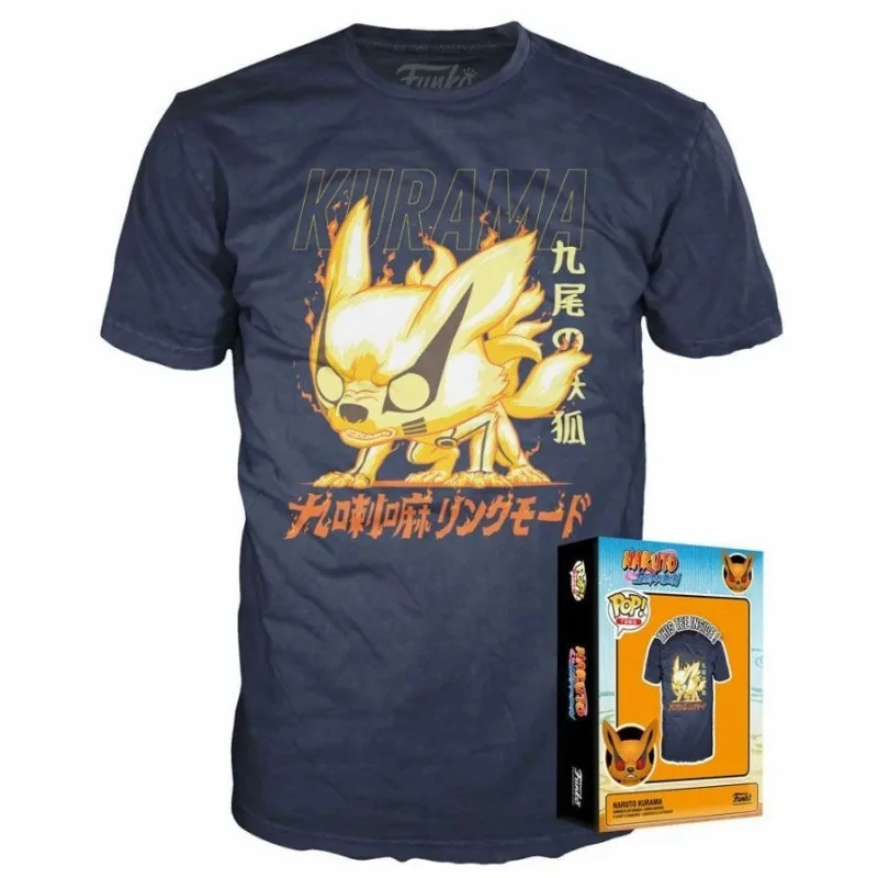 Compra Camiseta Kurama Naruto Shippuden (Talla L) de Funko al mejor pr