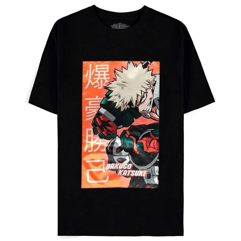 Comprar Camiseta Black Bakugo Katsuki My Hero Academia barato al mejor