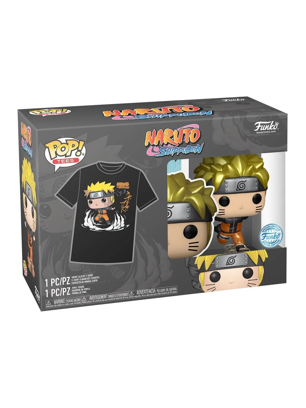 Compra POP & Tee Naruto Shippuden Exclusive de Funko al mejor precio (