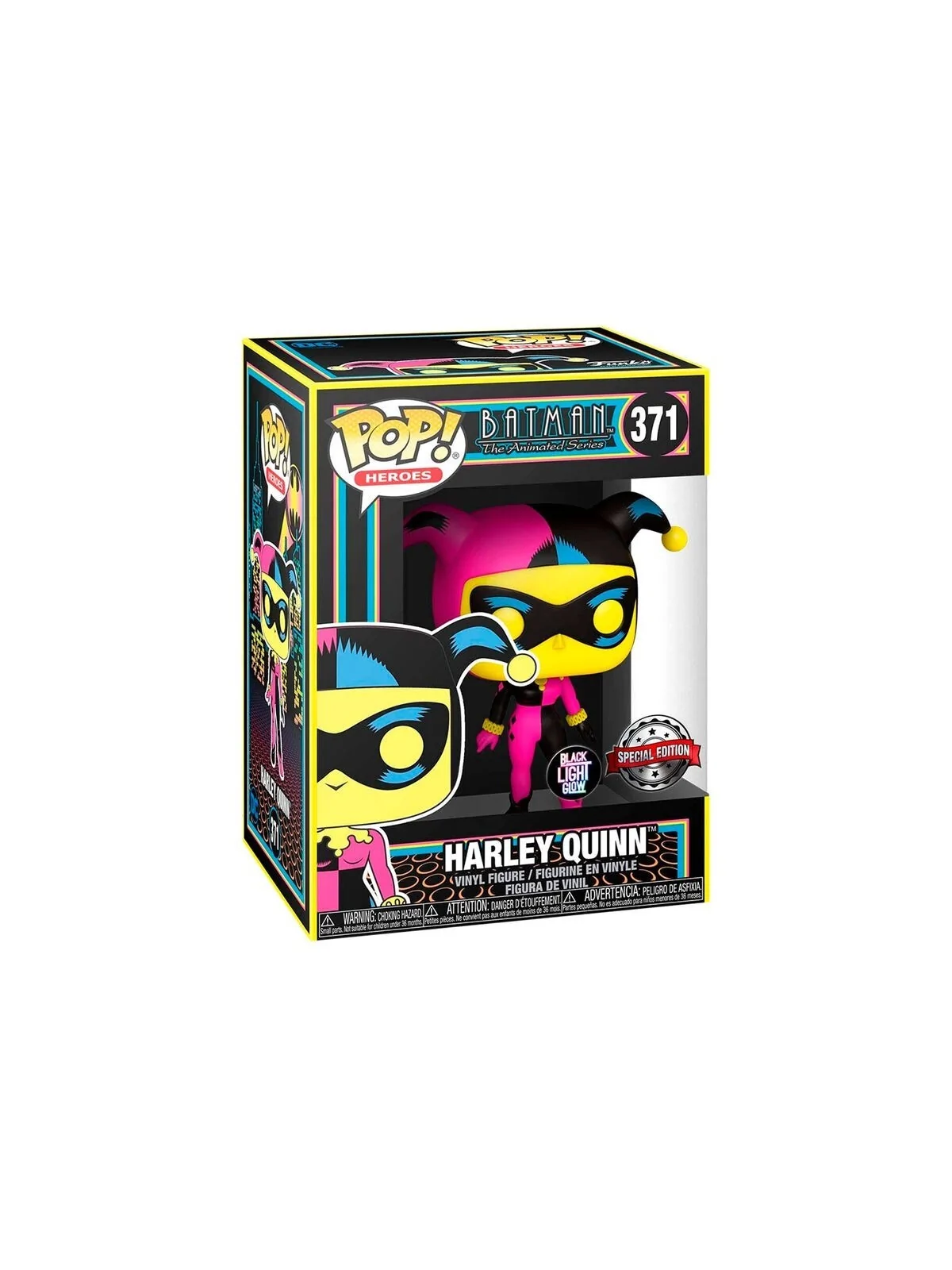 Compra Funko POP! DC Comics Harley Quinn Black Light Exclusive (371) d