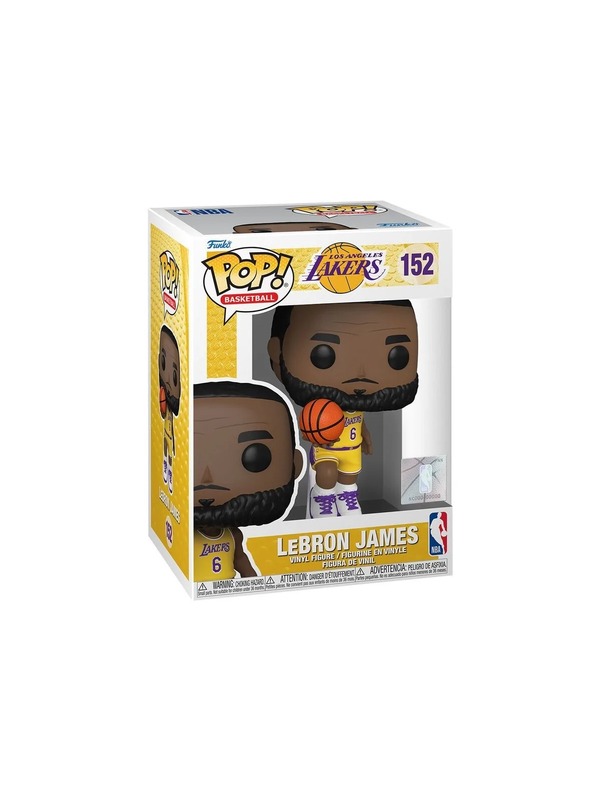 Compra Funko POP! NBA Los Angeles Lakers LeBron James (152) de Funko a