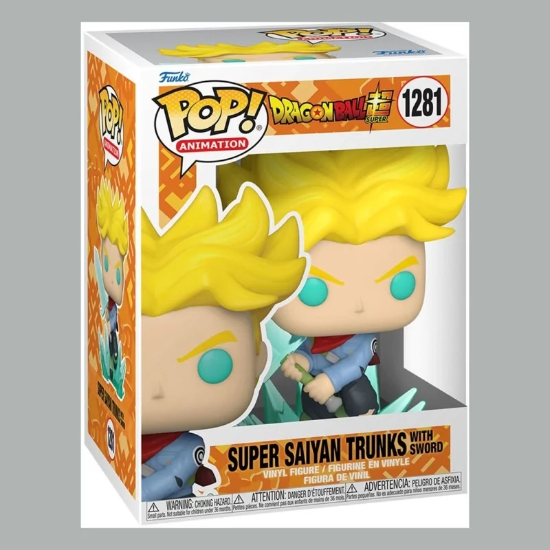 Compra Funko Pop! Dragon Ball Super Saiyan Trunks con Espada (1281) de