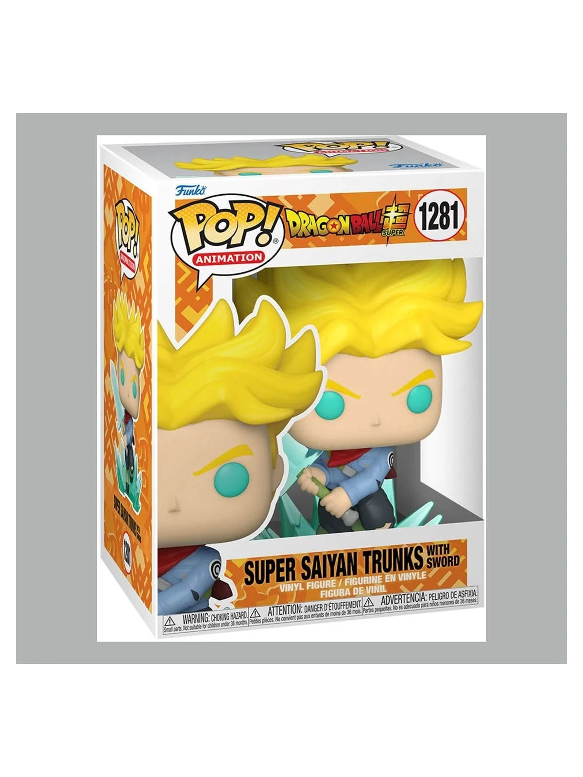 Compra Funko Pop! Dragon Ball Super Saiyan Trunks con Espada (1281) de