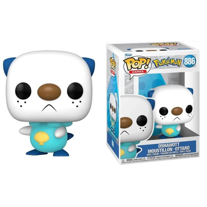 Compra Funko Pop! Pokemon Oshawott (886) de Funko al mejor precio (17,