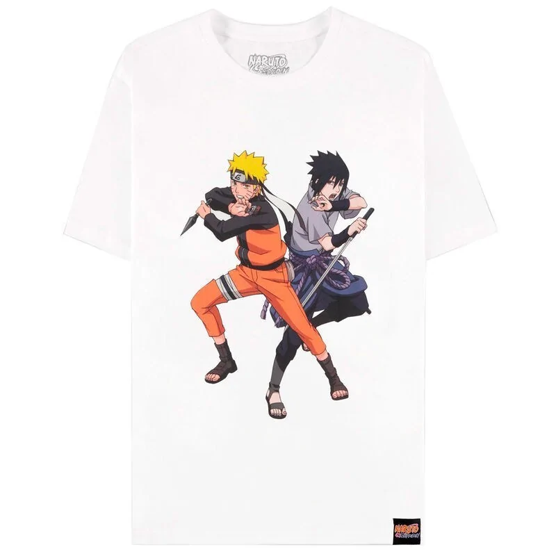 Compra Naruto Shippuden Naruto & Sasuke t-shirt de Difuzed al mejor pr