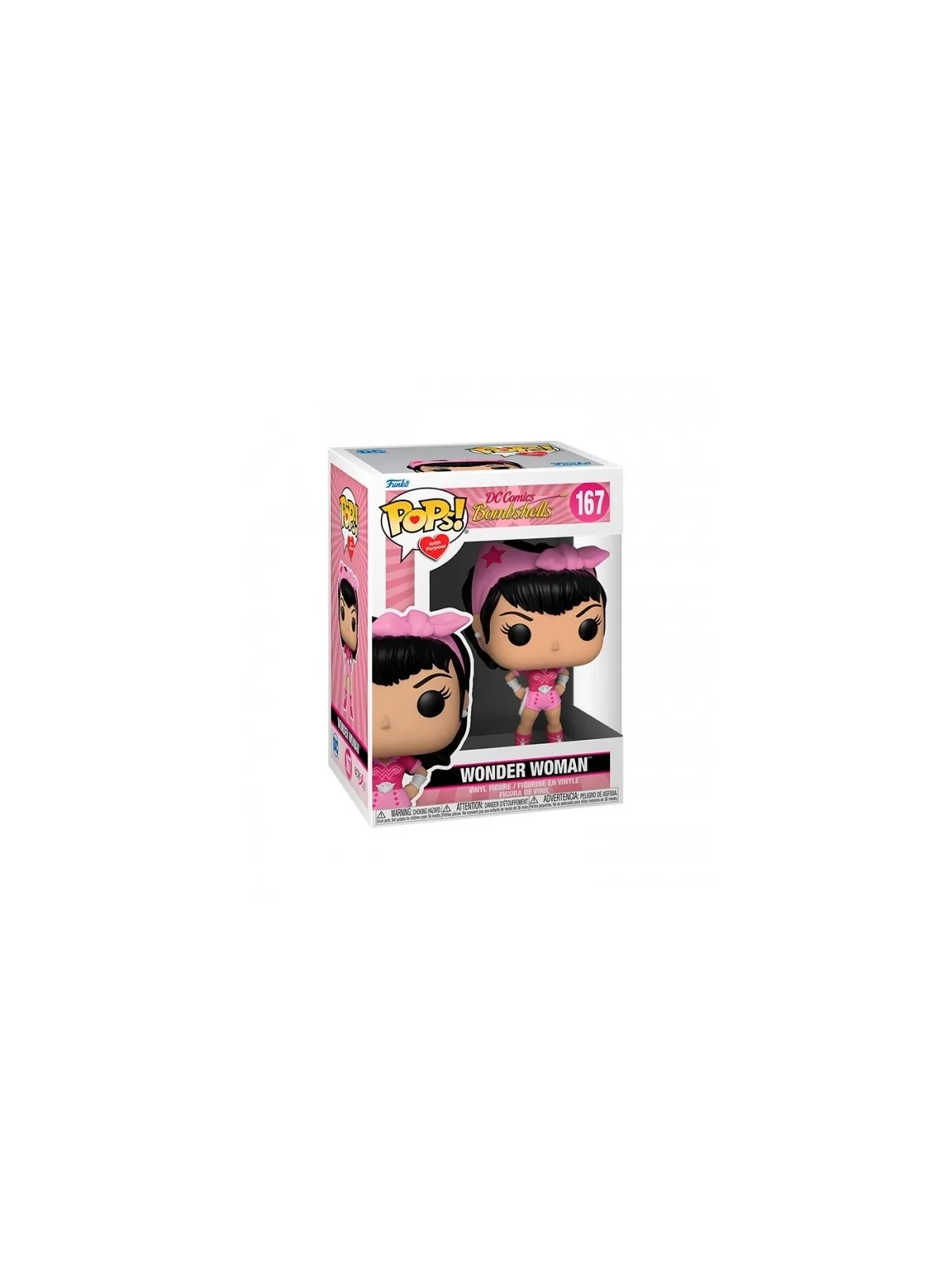 Comprar Funko Pop! DC Comics Awareness: Bombshell Wonder Woman (167) b