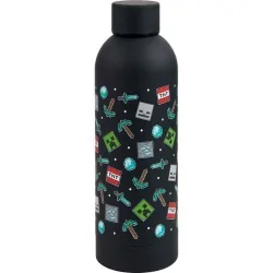 Compra Botella Acero Inoxidable Minecraft 500ml de MOJANG STUDIOS al m