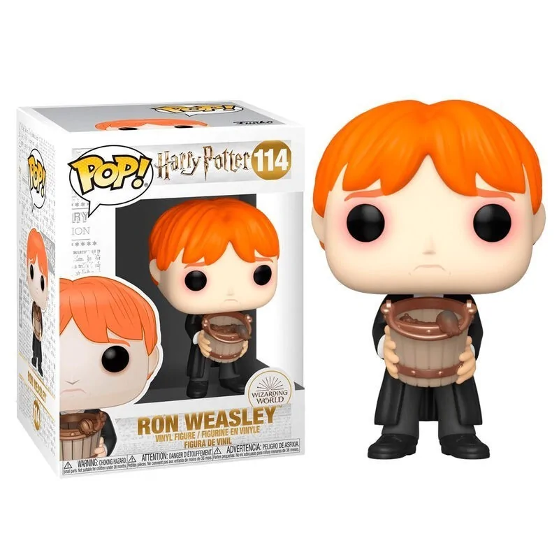 Compra Funko POP! Harry Potter Ron Puking Slugs with Bucket (114) de F