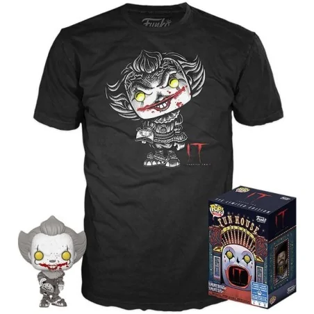 Set Funko POP! & Tee IT 2 Pennywise Exclusive M