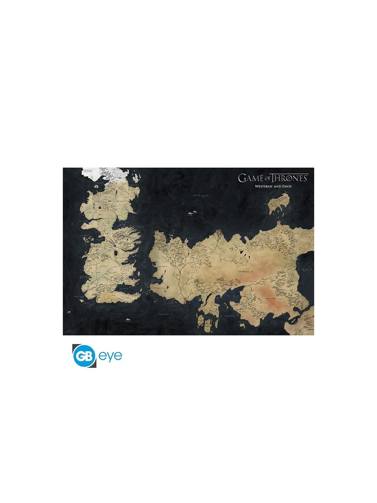 Comprar Poster La Casa del Dragón: Westeros Map barato al mejor precio