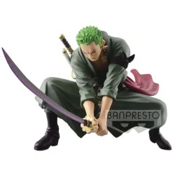 Compra Figura Scultures Big Zoukeio 4 Zoro One Piece 13cm de Banpresto