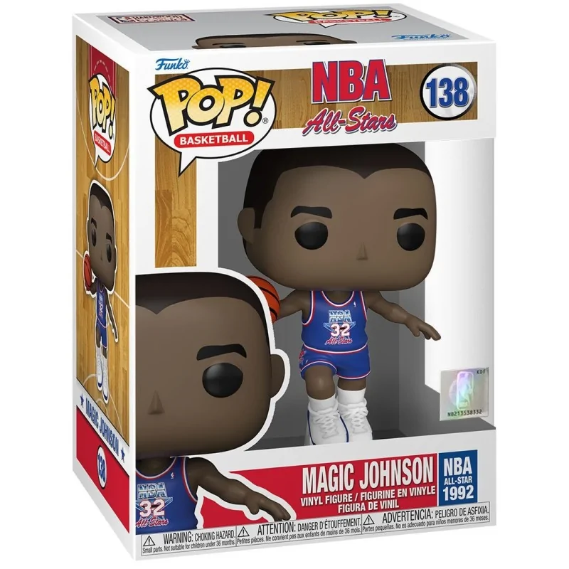 Compra Funko POP! NBA All Star Magic Johnson 1992 (138) de Funko al me