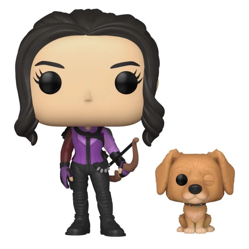 Comprar Funko POP! Marvel Hawkeye Kate Bishop Lucky the Pizza Dog (121