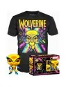 Compra Set Funko POP! & Tee Marvel Wolverine Black Light L de Funko al