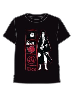 Camiseta Itachi Naruto Shippuden Infantil (Talla 10) de PIERROT en Camisetas | La Cueva Roja