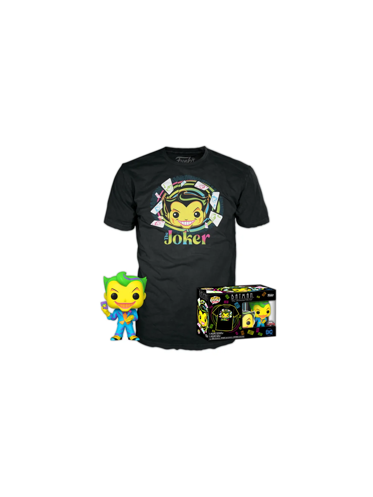 Compra Set Funko POP! & Tee DC Comics Batman Joker Exclusive de Funko 