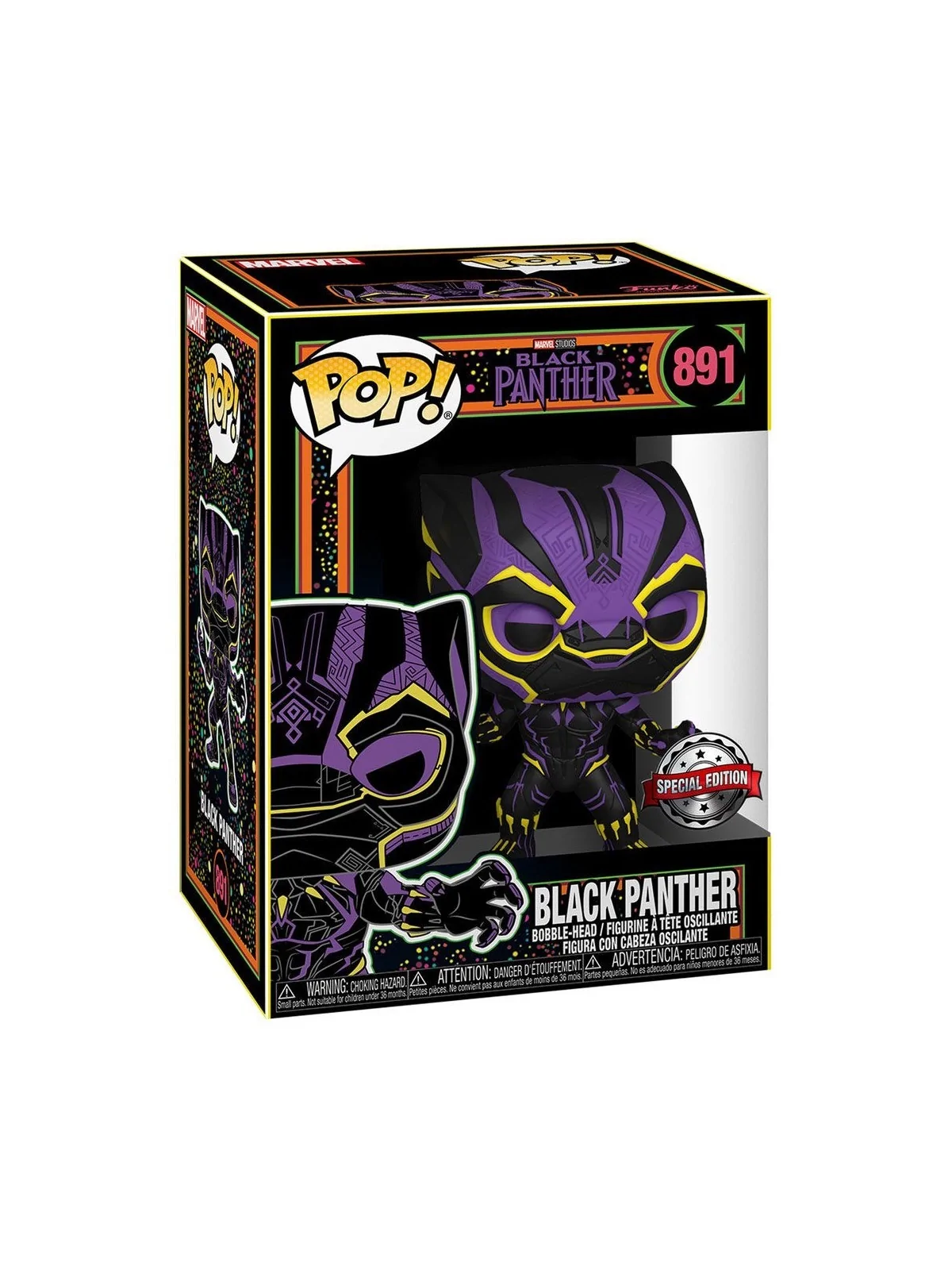 Comprar Set Funko POP! & Tee Marvel Wakanda Forever Black Panther Excl
