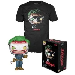 Compra Set Funko POP! & Tee DC Comics The Joker Exclusive de Funko al 