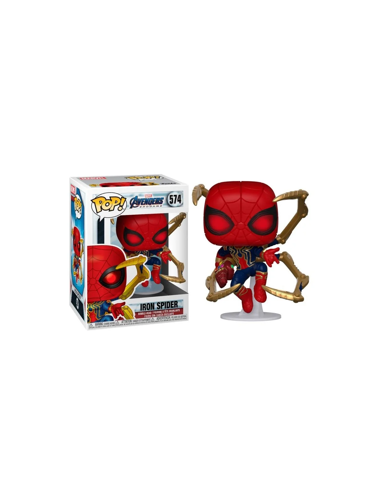 Comprar Funko POP! Marvel Vengadores Endgame Iron Spider with Nano Gau