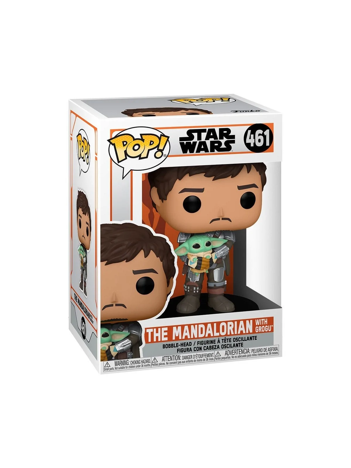 Compra Funko POP! Star Wars Mandalorian Mando Holding Child (461) de F