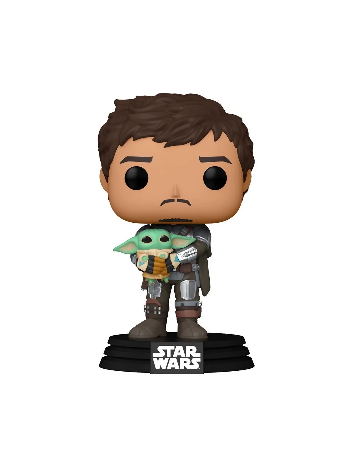 Compra Funko POP! Star Wars Mandalorian Mando Holding Child (461) de F