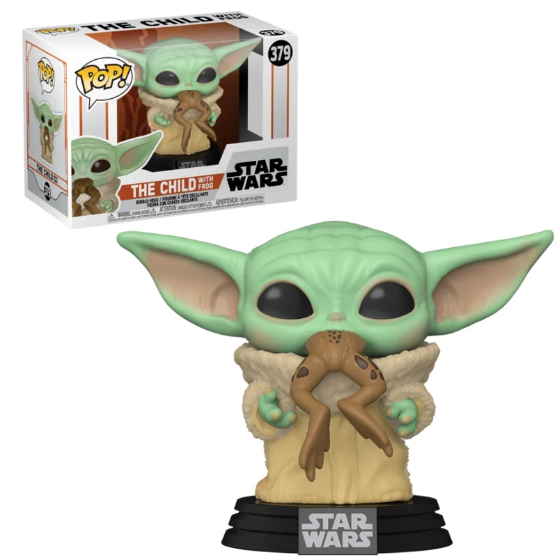 Comprar Funko POP! Star Wars The Mandalorian Baby Yoda con Rana (379) 