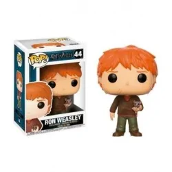 Compra Funko POP! Harry Potter: Ron Weasley With Scabbers (44) de Funk