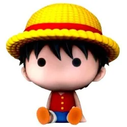 Compra Figura Hucha Chibi Luffy One Piece 16cm de Plastoy al mejor pre