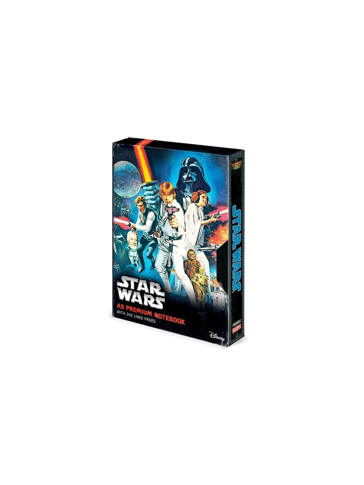Comprar Cuaderno A5 premium VHS Star Wars barato al mejor precio 14,00