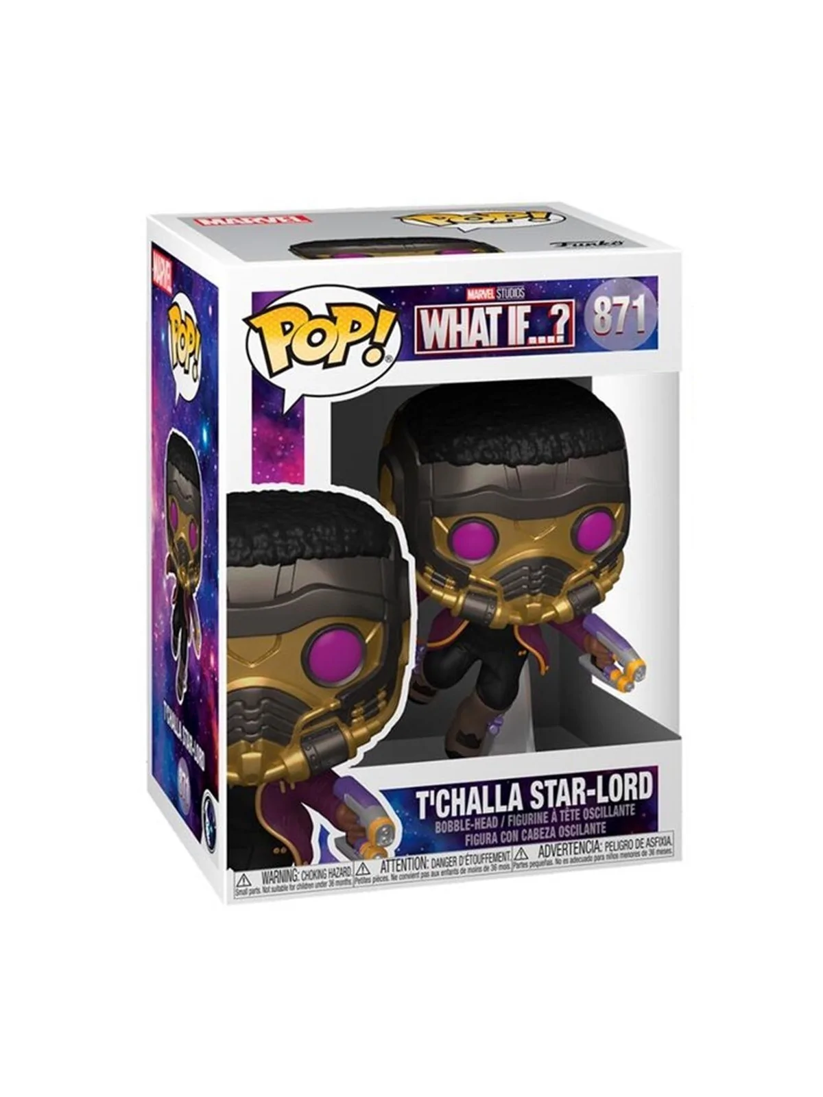 Compra Funko POP! Marvel What If Tchalla: Star Lord (871) de Funko al 