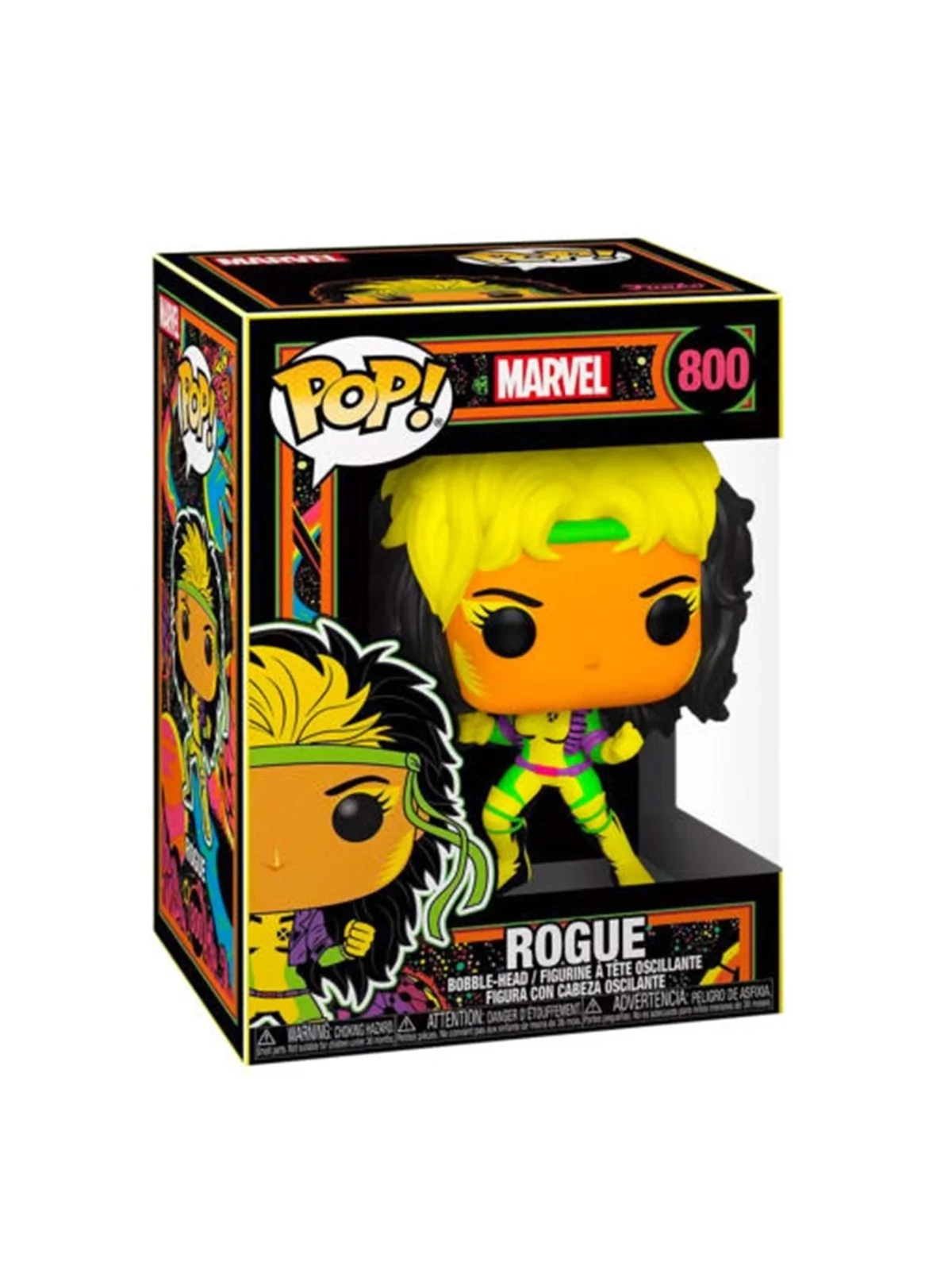 Compra Funko POP! Marvel Black Light Rogue Multicolor Exclusivo (800) 