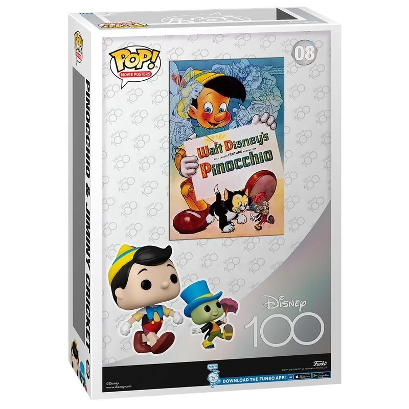 Comprar Funko POP! Movie Poster Disney 100th Pinocho (08) barato al me